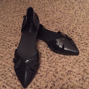 Like New Black Aldo Shoes